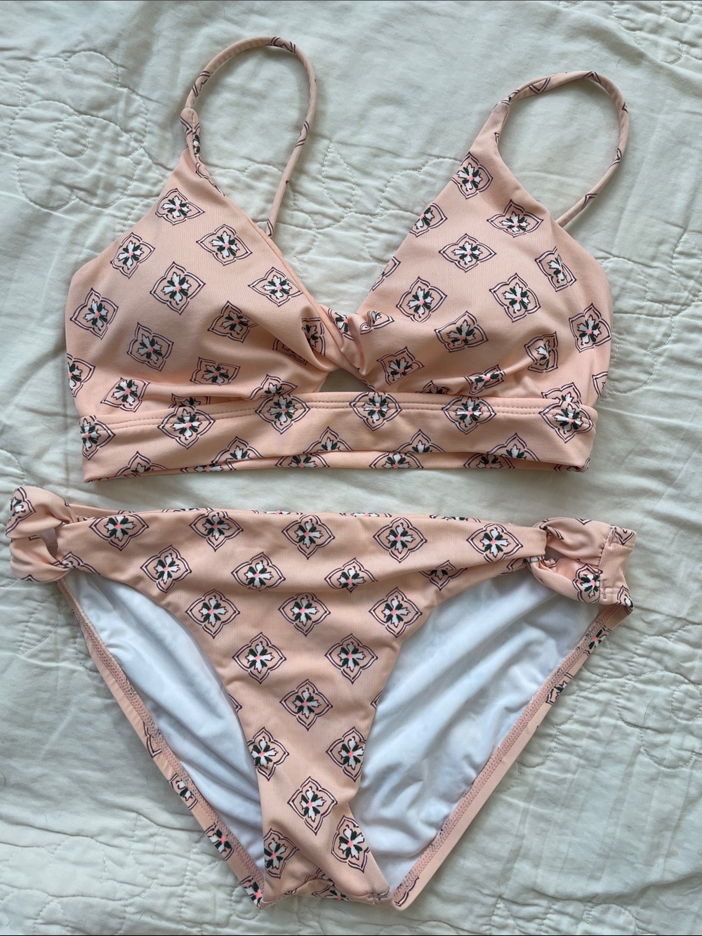 Carve Designs Peach Bikini Set